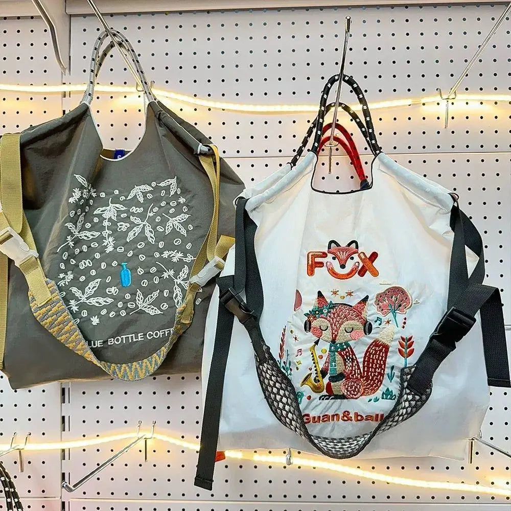 Embroidery Nylon Adjustable Shoulder Bag Strap Spring Summer Colorful Sport Style Bag Extension Straps Unisex Handbag Handles