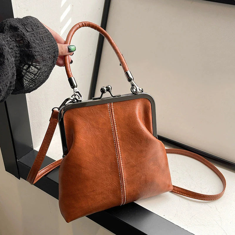 Women's Handbag Crossbody Shoulder Bags Evening Party Totes Makeup Wallet New Fashion Vintage Soft Leather Cosmetic Bag Purse