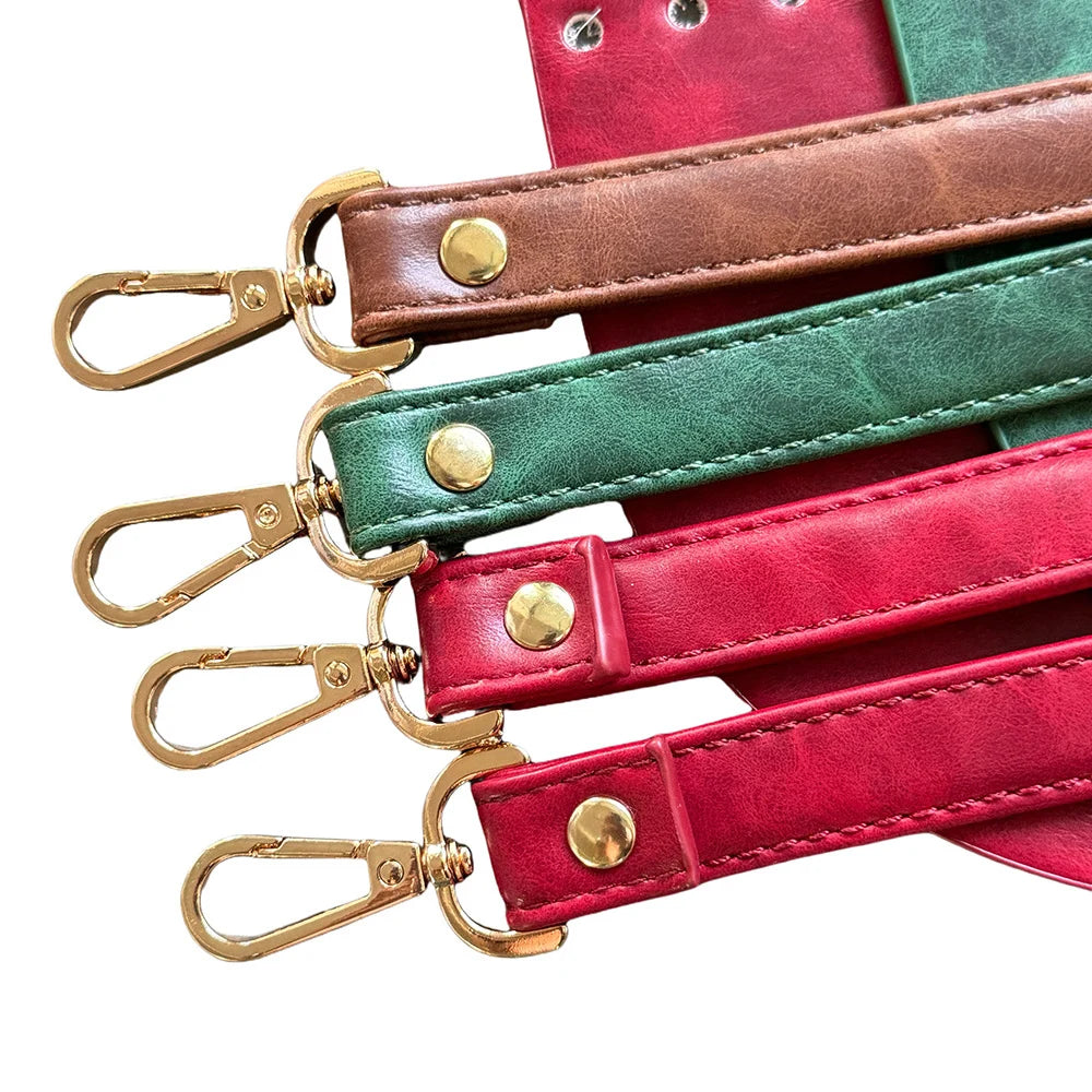 Hot Sale 1Set Accessories For Handbags 5pcs Diy Crochet Bag Kit Handmade Bag Bottom New Diy Leather Bag Strap For Making Bags