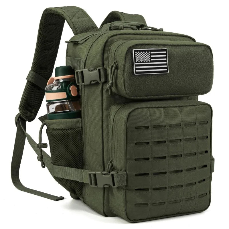 25L/45L Tactical Backpack for Women/men survival Laser Cut Molle Daypack School Bag Gym EDC Rucksack back pack
