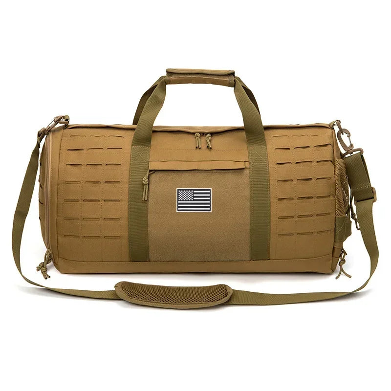 40L Sport Gym Bag Tactical Travel Duffel Bag For Men Fitness Duffel Bag Training Bag Basketball Weekender Bag Workout Deployment
