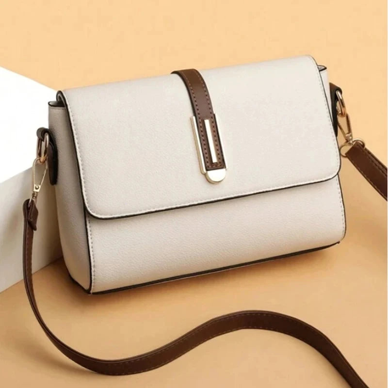 Women Shoulder Bags Ladies Messenger Crossbody Flip Purses Handbags Single Thin Adjustable Shoulder Strap Square Horizontal Bag