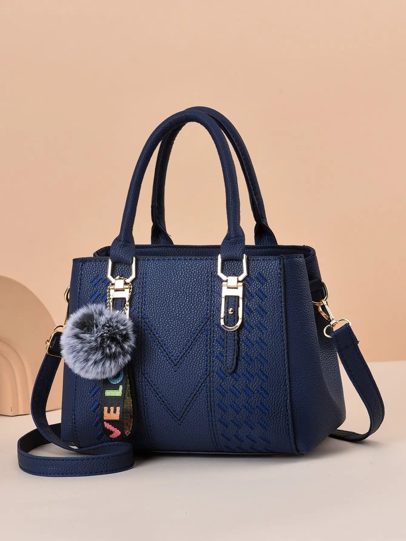 PU leather women's handbag, women's retro wallet, crossbody bag, Boston single shoulder crossbody bag