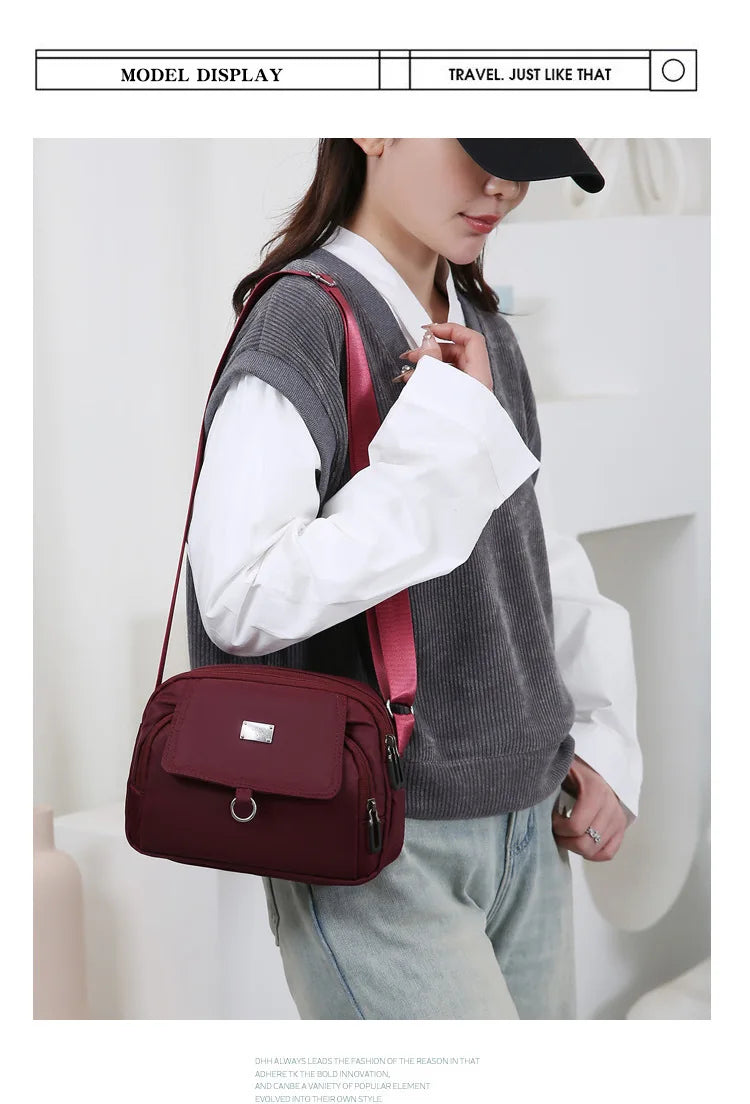 Stylish Practical Multifunctional Crossbody Bag for Women Versatile and Chic Single Shoulder Bag, Oxford Mobile Phone Coin Purse