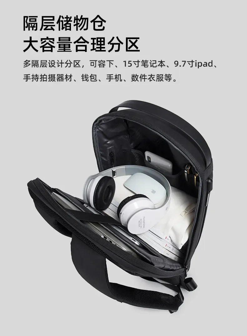 Bange Anti-thief Male school Bags Backpacks for Men 15.6 inch Laptop Backpacks Fashion Waterproof Travel Backpack