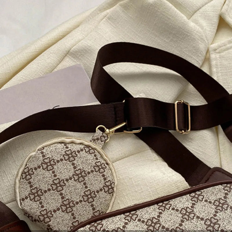 Simple And Trendy Texture, Casual Women's Shoulder Bag With A Foreign Style Strap, Small Hanging Bag, Diagonal Crossbody Small S