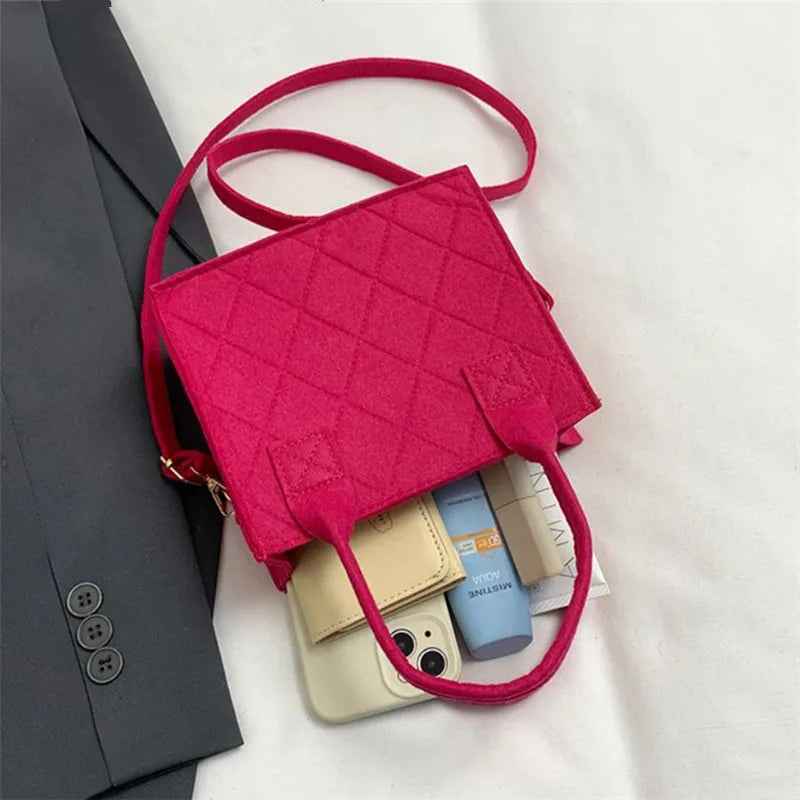 3pcs/set Embossed Women's Handbag Stylish Crossbody Bag Clutch and Wallet, Solid Color Square Shoulder Bag, Fabric for Daily Use