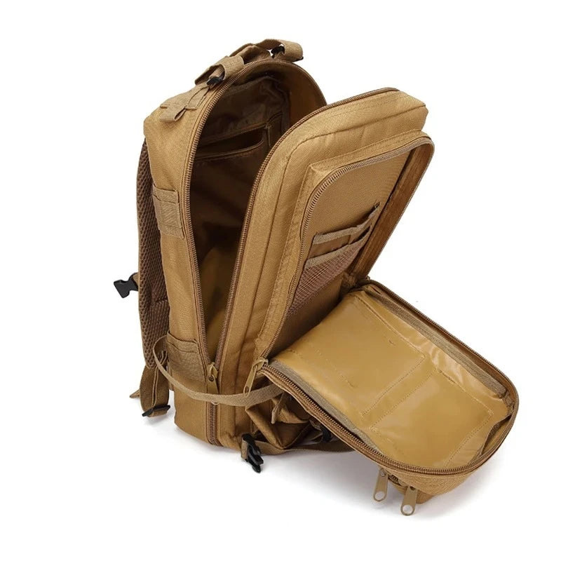 30L Outdoor Sports Mountaineering Backpack Climbing Tactical Rucksack Large Capacity Oxford Hiking Survival Bags