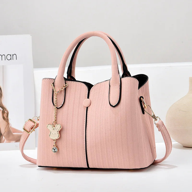 Gift for girlfriend, gift for mother, fashion handbag, simple and large-capacity casual women's messenger bag