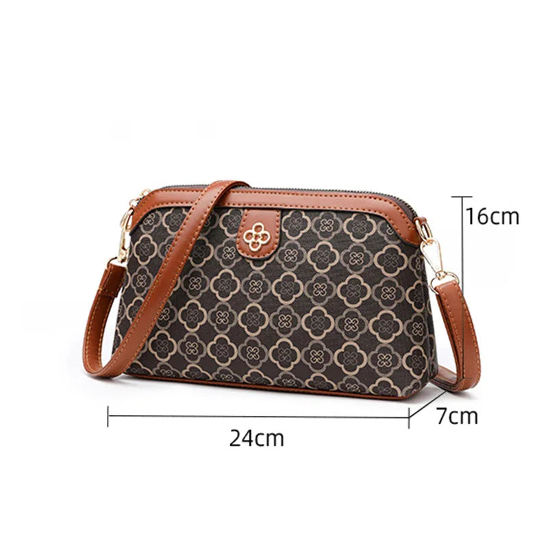 New Fashion Women's Bag Small Purse Crossbody Phone Bag Luxury Multi Layered Messenger Handbag and Purse