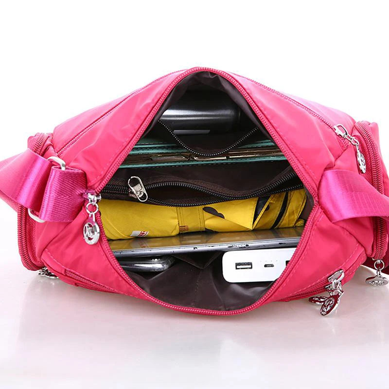 New Ladies Tote Bag Fashion Nylon Waterproof Casual Shoulder Mummy Bag Large Capacity Women's Messenger Handbags