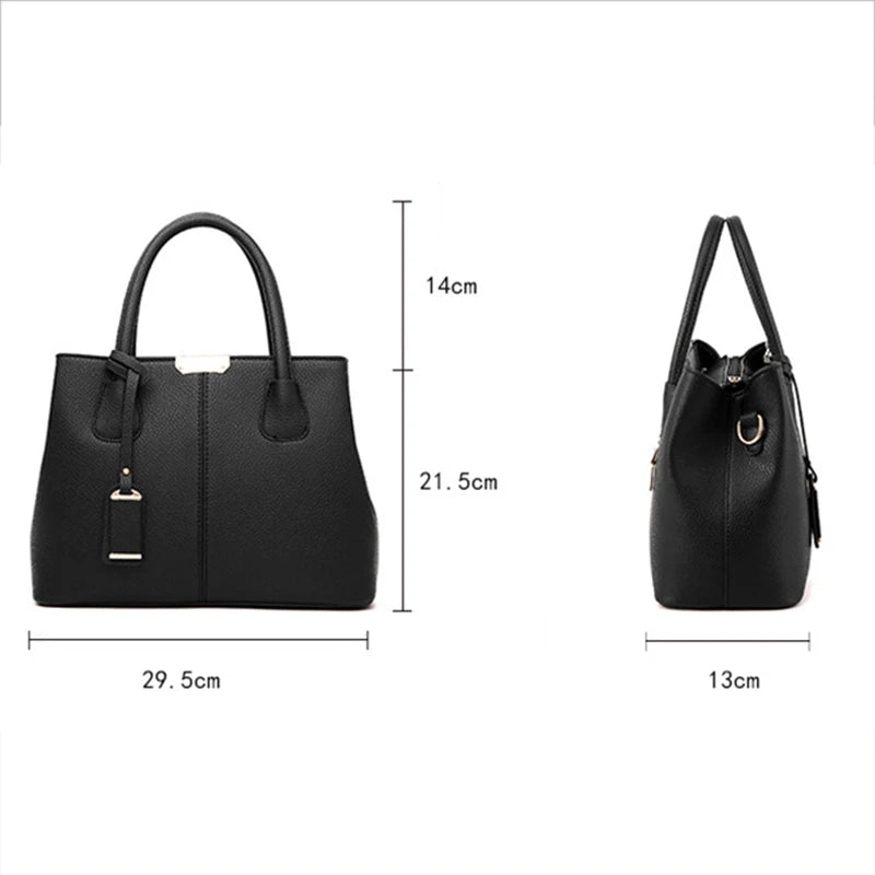 Ladies Large Tote Bag, Female Square Shoulder Bags, Bolsas Femininas Sac ,New Fashion ,Women PU Leather Handbags ,Crossbody Bags