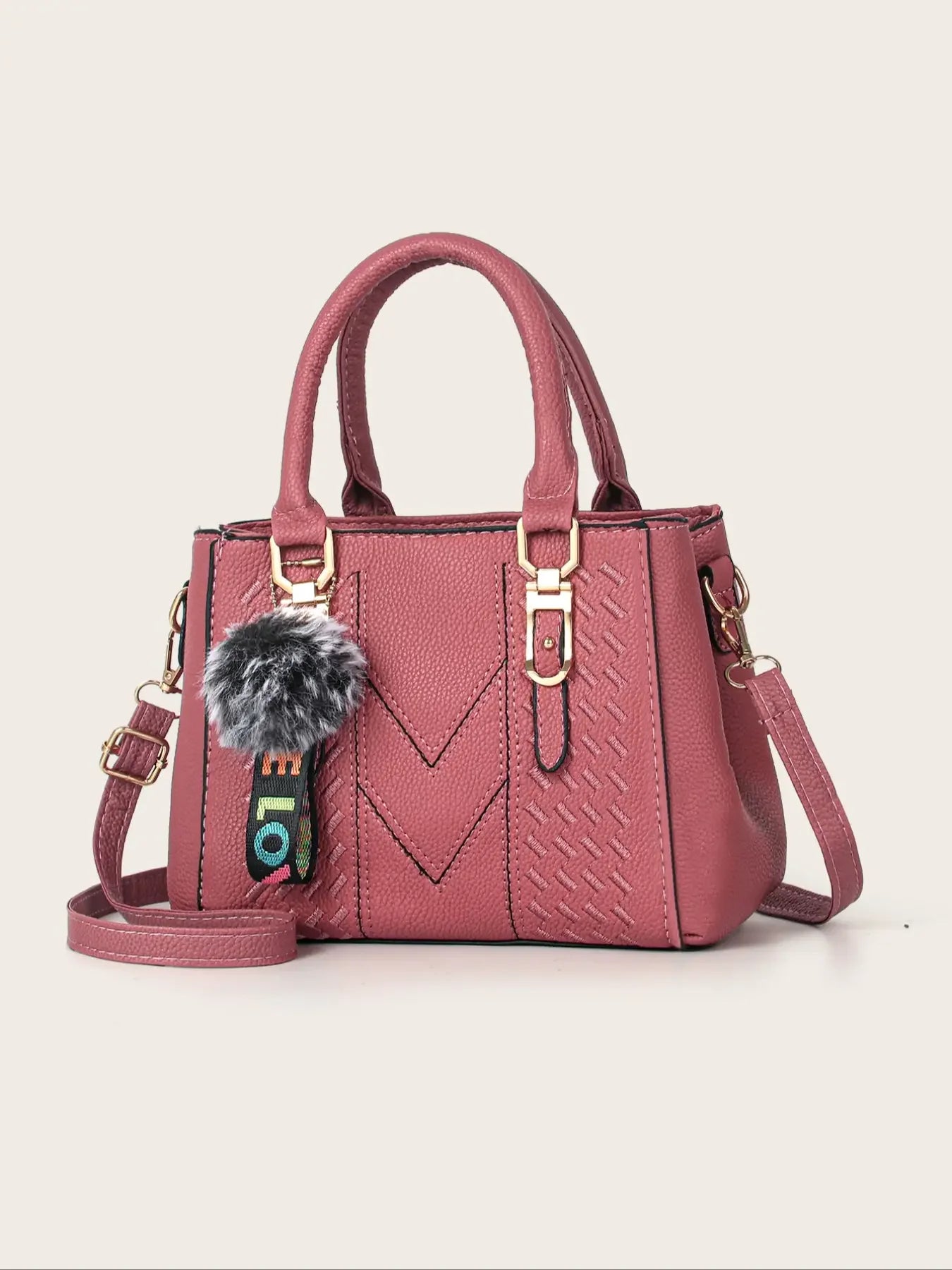 PU leather women's handbag, women's retro wallet, crossbody bag, Boston single shoulder crossbody bag