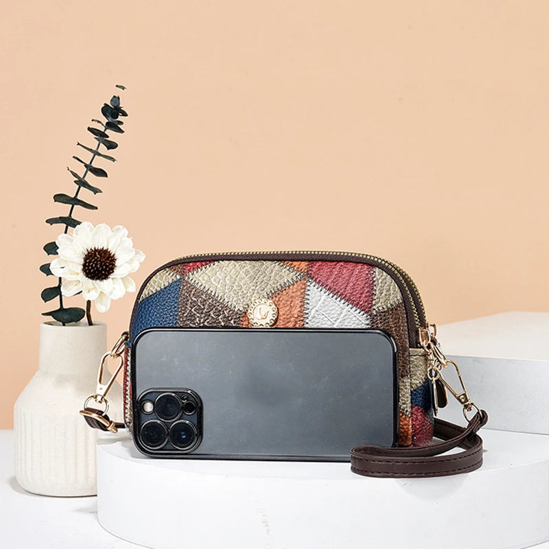 Crossbody Shoulder Bag High Quality Handbag Summer New Women's Bag Luxury Design Printed Shell Bag Female Messenger Tote Sac
