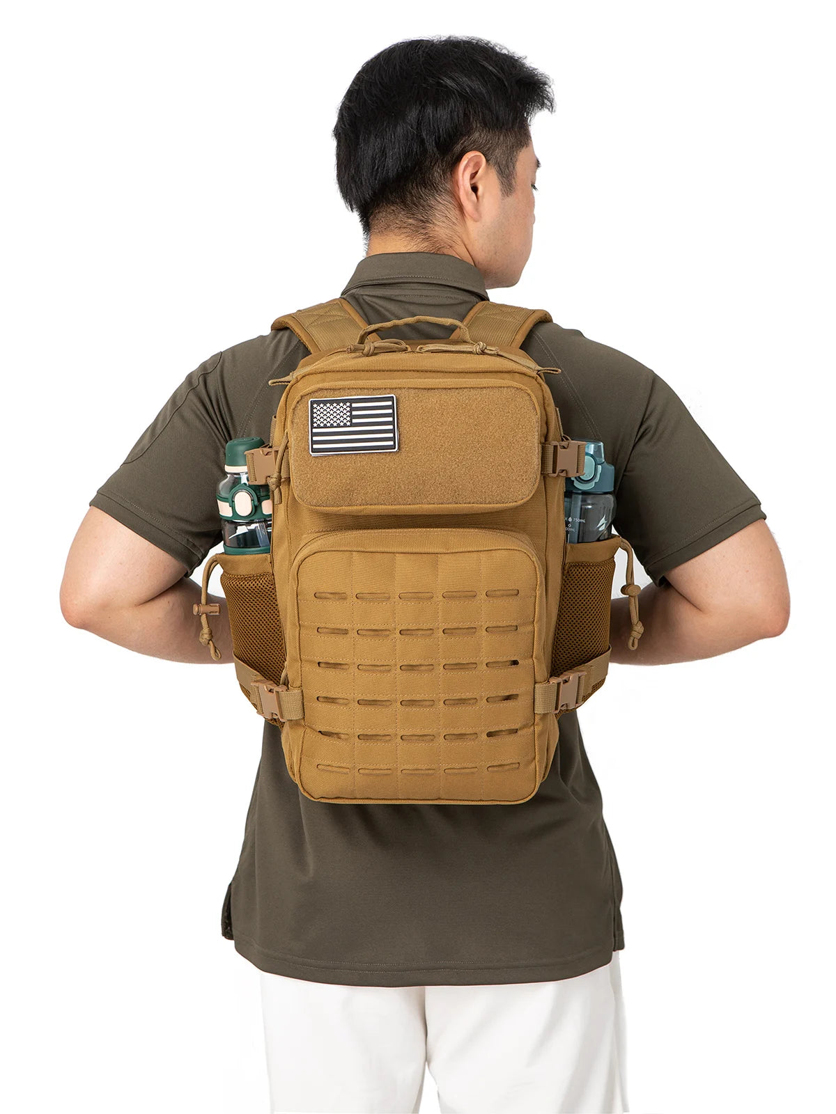 25L/45L Tactical Backpack for Women/men School Bag Gym Rucksack with Dual Cup Holder mini backpack bags for womens