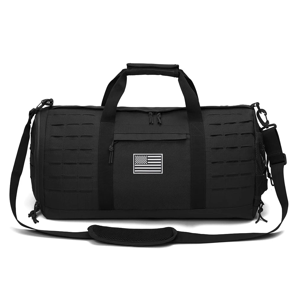 40L Sport Gym Bag Tactical Travel Duffel Bag For Men Fitness Duffel Bag Training Bag Basketball Weekender Bag Workout Deployment