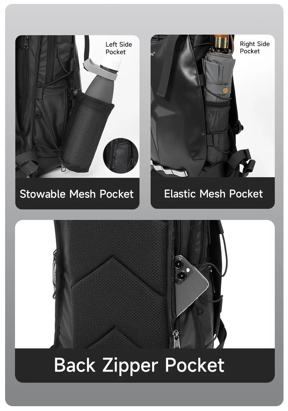 Tigernu Cycling Backpacks Men Waterproof Bicycle Bags Motor Bags Sport Bike Backpacks Storage Helmet Pack With Reflective Strap