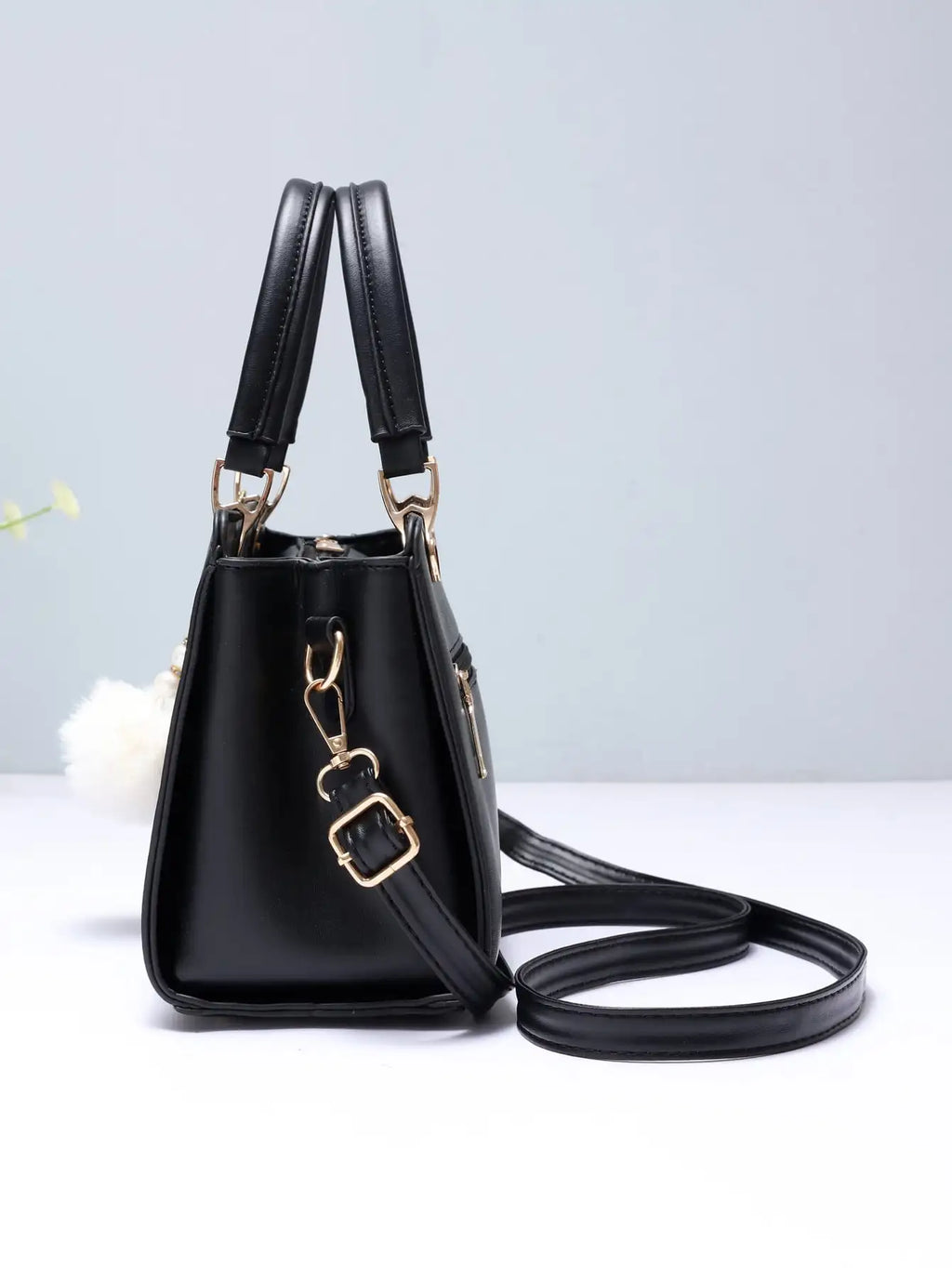 Fashionable Decorative Women's Small Square Bag, Simple Solid Color Large Capacity Handheld Crossbody Bag