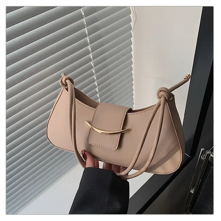 Fashion PU Leather Tote Bag, Stylish Single Handbags Shoulder Underarm Bag, Stylish Simple Cross Body Bags for Women Daily Use