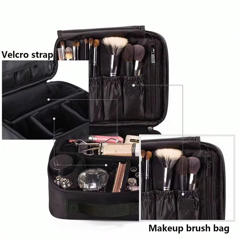 Large Capacity Cosmetic Case Waterproof Manicure Makeup Toolbox,Makeup Bag For Travel New Professional Tattoo Tool Makeup Case