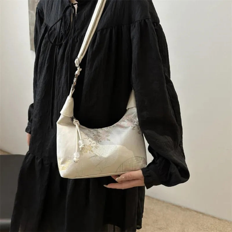 Chic Trend Tote Bag for Women Light Simple Shoulder Crossbody Bags with Large Capacity for Women Portable Phone Bag Coin Purse