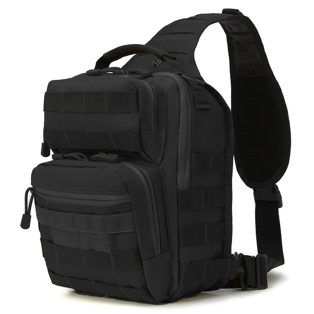 Tactical Single Shoulder Backpack Molle Assault Sling Bag Small EDC One Strap Daypack  Tactical Bags