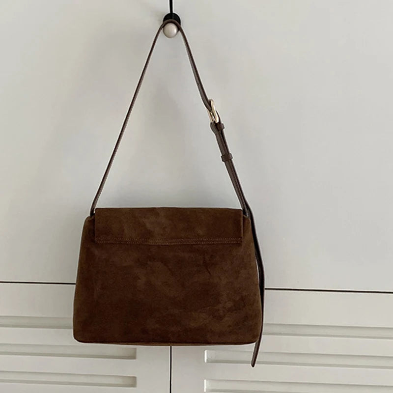 Matte Leather Large Capacity Handbag Female Underarm Shoulder Bag Fashion Messenger Crossbody Bags for Women Luxury Design Totes