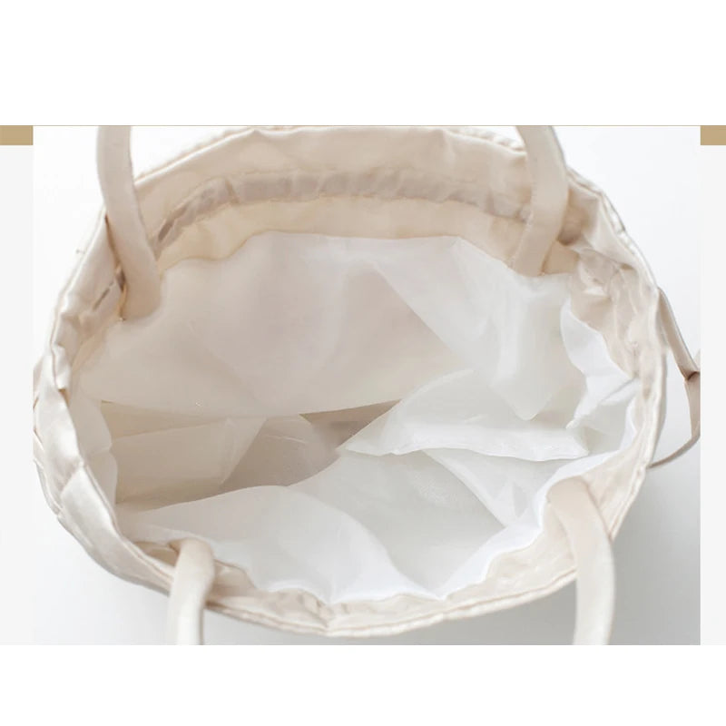Retro Embroidery Drawstrings Handbags Storage Bags Women Purse Wallets Card Holder Bucket Shoulder Bag Wrist Bags