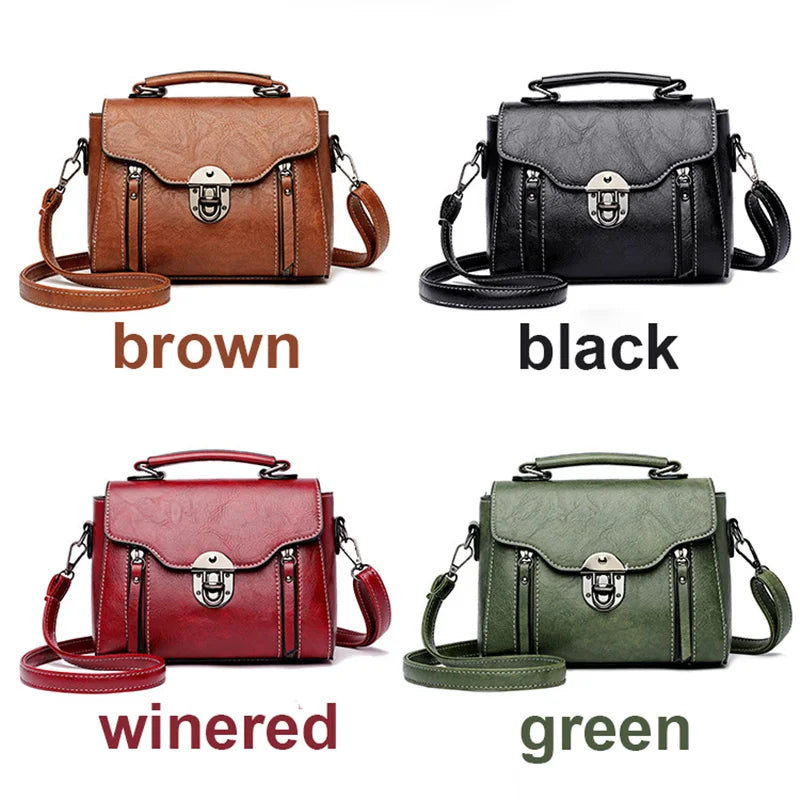 Fashion Small Square Bag For Women Luxury Designer Handbags High Quality Female Bag PU Leather Flap Crossbody Shoulder Bag Bolsa