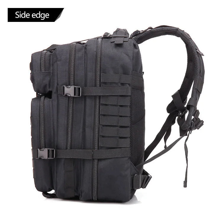 50L Man Tactical Backpacks Survival Traveling Bags Hking Outdoor 3P Assault Pack EDC Molle Pack For Trekking Hunting Bag