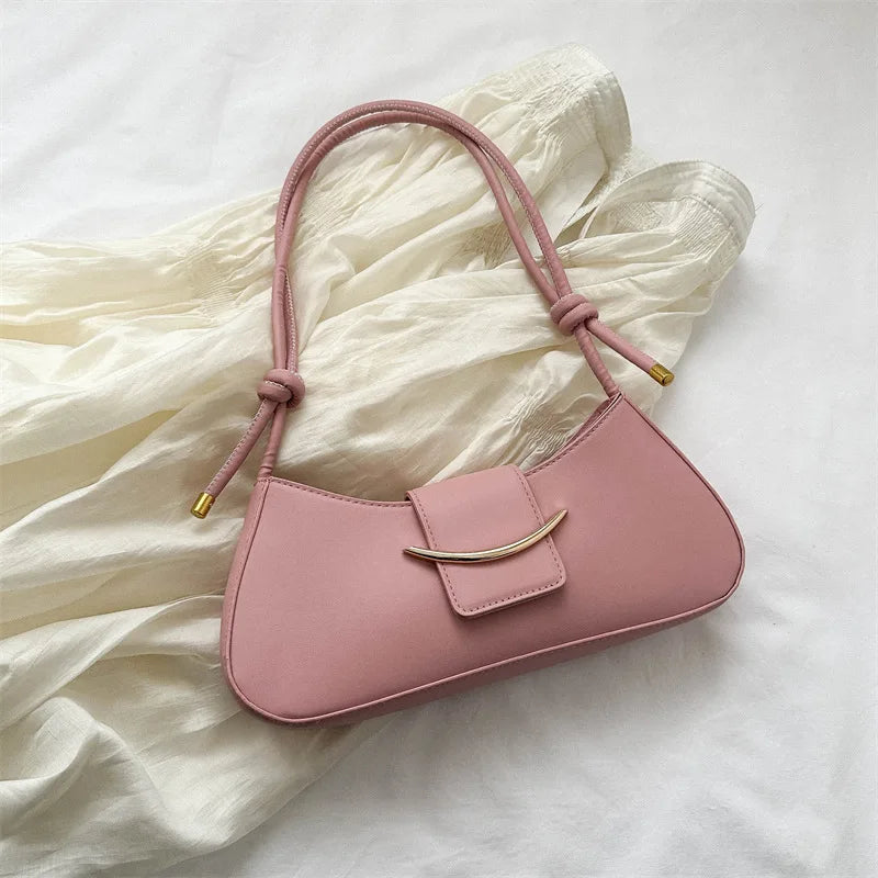 Fashion PU Leather Tote Bag, Stylish Single Handbags Shoulder Underarm Bag, Stylish Simple Cross Body Bags for Women Daily Use