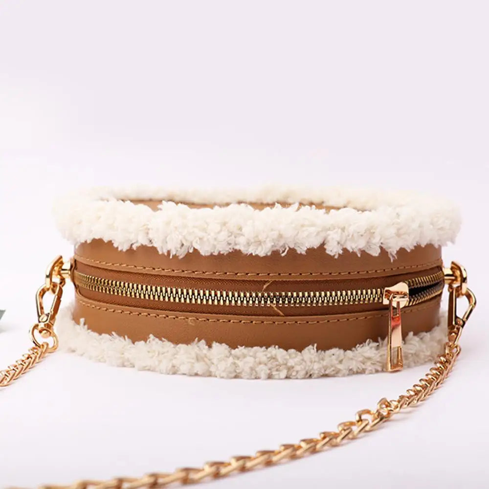 3Pcs/Set 17cm Round Base For Crochet Bags Solid Bottom For Knitted Bag DIY PU Leather Bottom For Bag Handmade Bottom With Holes