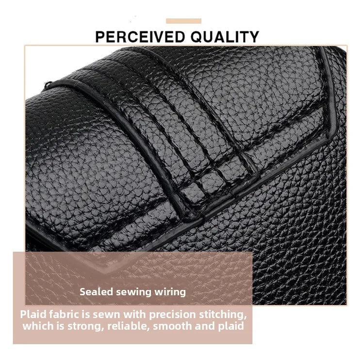 Mini Multifunctional Leather Shoulder Bag for Cellphone/Sport Cross Bags with Headphone Jack, Multi Layer Women's Bag with Cover