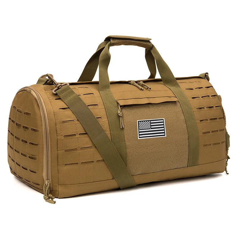 40L Sport Gym Bag Tactical Travel Duffel Bag For Men survival Fitness Duffel Bag Training Bag Basketball Weekender Bag