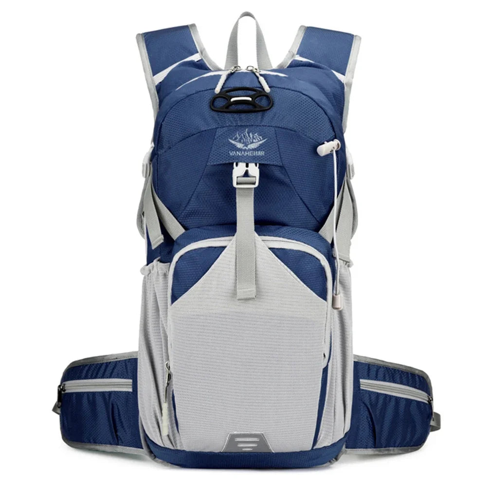Camping Backpack Waterproof Breathable Fishing Bag Lightweight Large Capacity Hiking Climbing Rucksack for Outdoor Activities