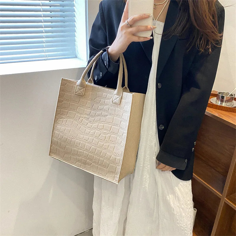 Large Capacity Cotton Shopper Tote Bags Women Shoulder Bag Ladies Casual Eco Reusable Purse and Handbag Travel Books Pack bolsa
