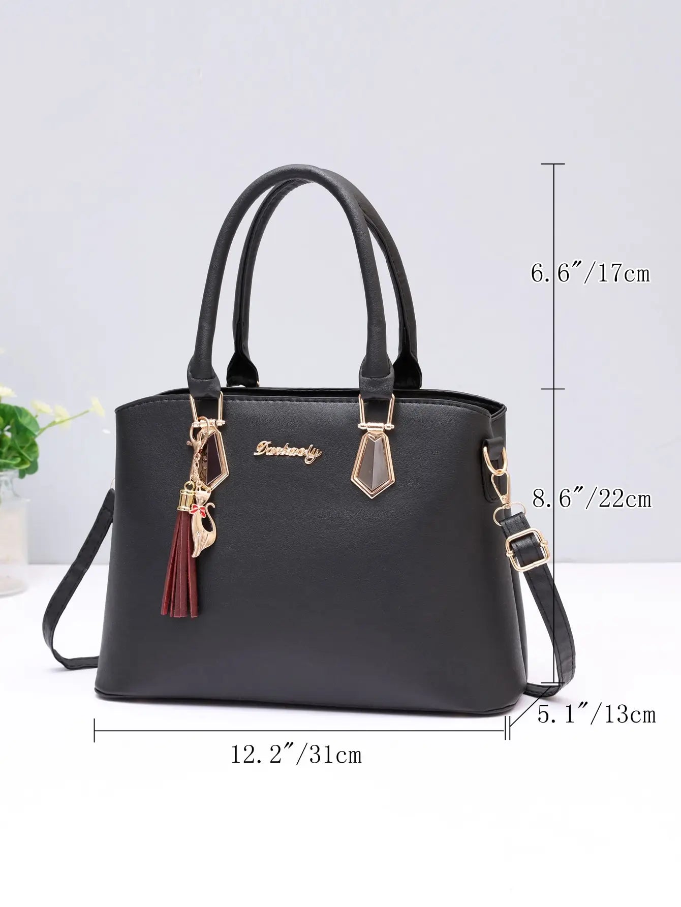 New fashionable large capacity handbag, simple women's handbag, shoulder bag, crossbody bag, mother bag