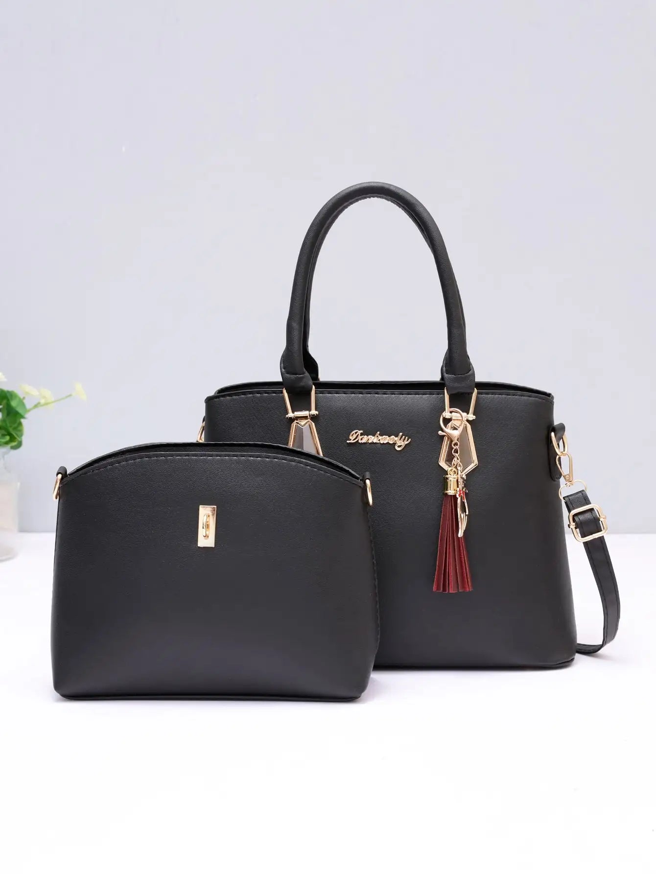 New fashionable large capacity handbag, simple women's handbag, shoulder bag, crossbody bag, mother bag
