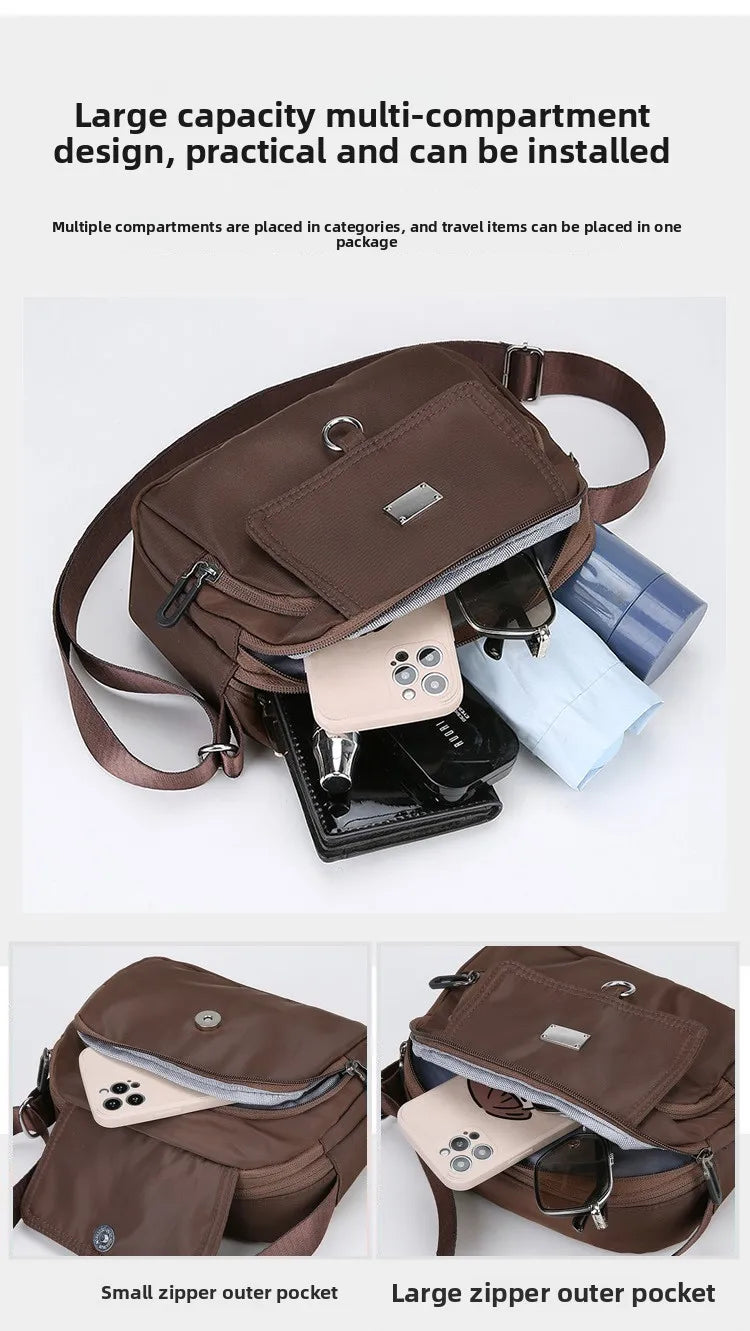 Stylish Practical Multifunctional Crossbody Bag for Women Versatile and Chic Single Shoulder Bag, Oxford Mobile Phone Coin Purse