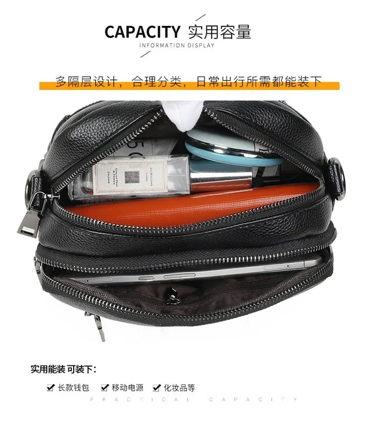2025 Women's Crossbody Bags New Trendy Single Shoulder Purse Ladies High-end Sense Messenger Mother's Cross-border Handbag