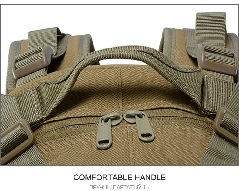40L Tactical Backpack for Men Camping Hiking Backpacks Reflective Outdoor Travel Bags Survival Molle Climbing Rucksack Bag