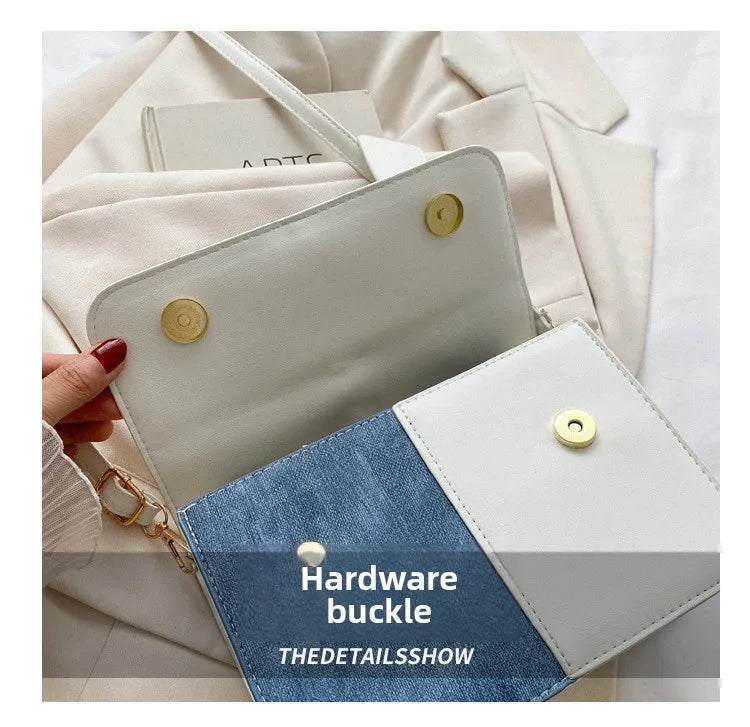 Fashionable PU Leather Handbag Women for Commuting, Stylish Single Color Blocking Handbags Shoulder Bag, Daily Outfit Tote Bag