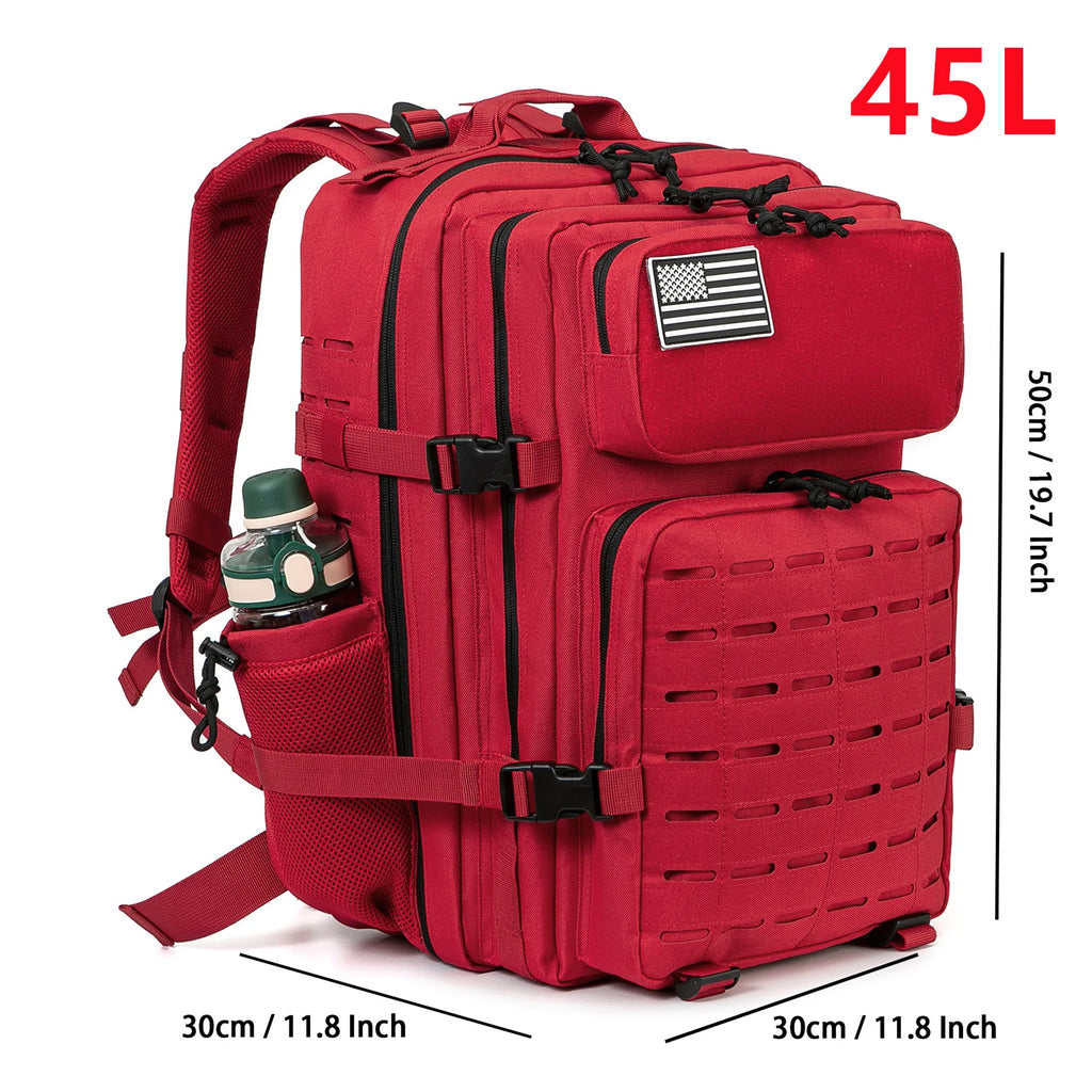 25L/45L Tactical Backpack for Women/men School Bag Gym Rucksack with Dual Cup Holder mini backpack bags for womens