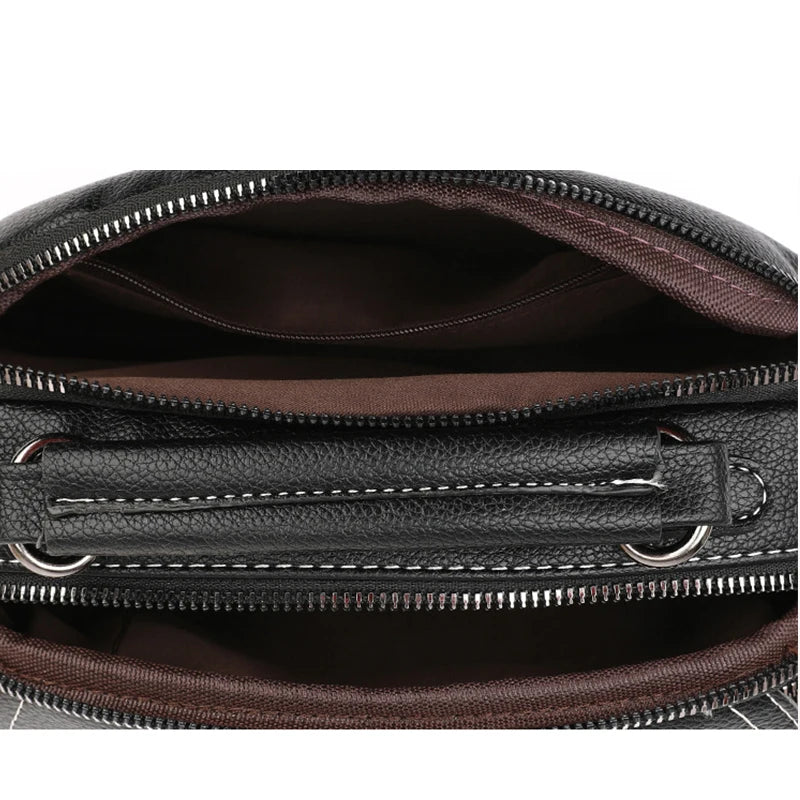 High Quality Fashionable Retro PU Leather Crossbody Bag Classic Small Shoulder Crossbody Bag Women's Luxurious Shell Handbags
