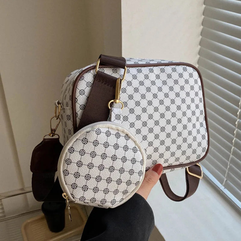 Simple And Trendy Texture, Casual Women's Shoulder Bag With A Foreign Style Strap, Small Hanging Bag, Diagonal Crossbody Small S