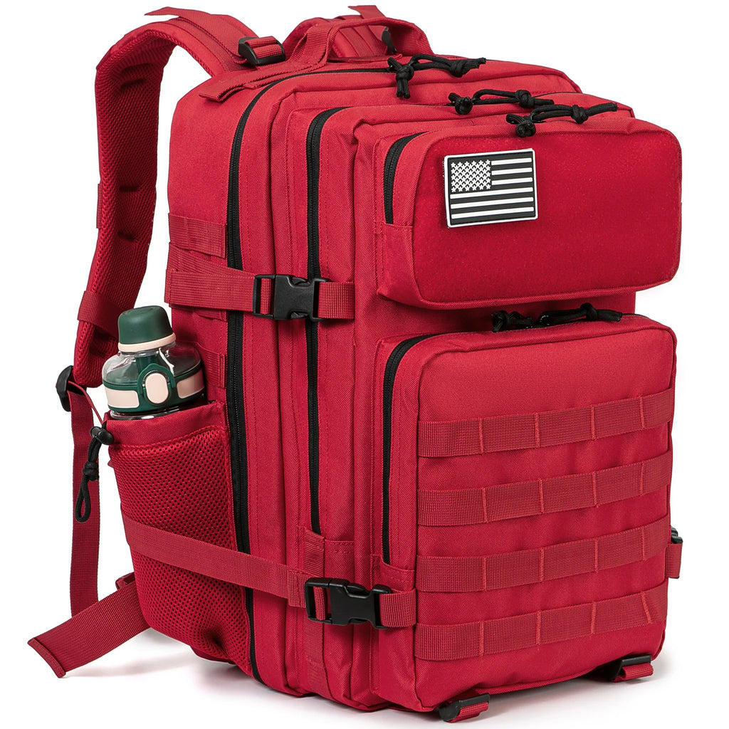 45L Tactical Backpack survival camping equipment back pack Outdoor Hiking Backpacks Witch Bottle Holder Rucksack bags for women