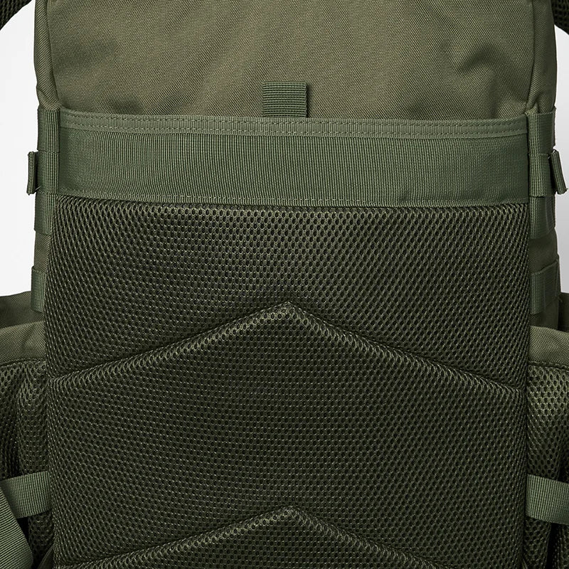 45L Tactical Backpack for Men and Women Assault Pack Bag Survival School Hiking Outdoor Heavy Duty Rucksack with Bottle Holder