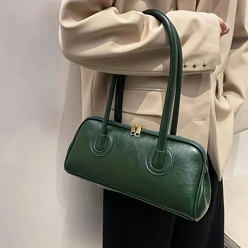 Fashionable Faux Leather Shoulder Bag, Stylish Women Handbag, Versatile Tote Bag Purse, Suitable for Daily, Work, Party ,Travel.