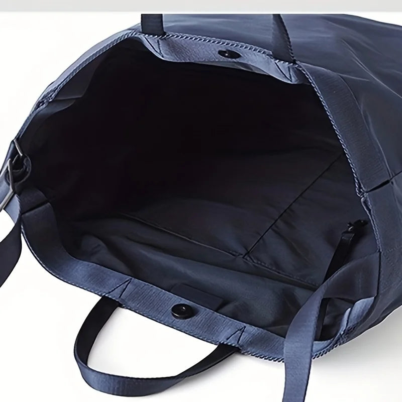 Women's Fashion Tote Bag, Waterproof Nylon, Versatile & Chic, Durable & Spacious with Double Handle