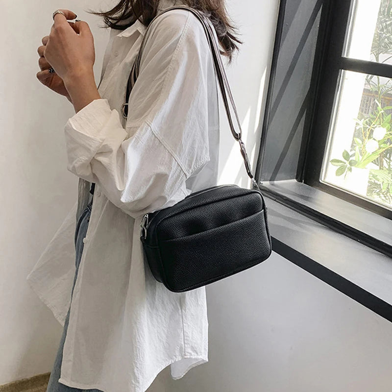 PU Leather Small Shoulder Crossbody Bag Female Luxury Design Purse and Handbags For Women Fashion Shell Phone Satchels bolsa